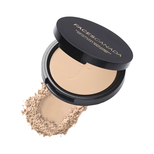 Facescanada Weightless Stay Matte Compact SPF20 Vitamin E & Shea Butter fortifying matte