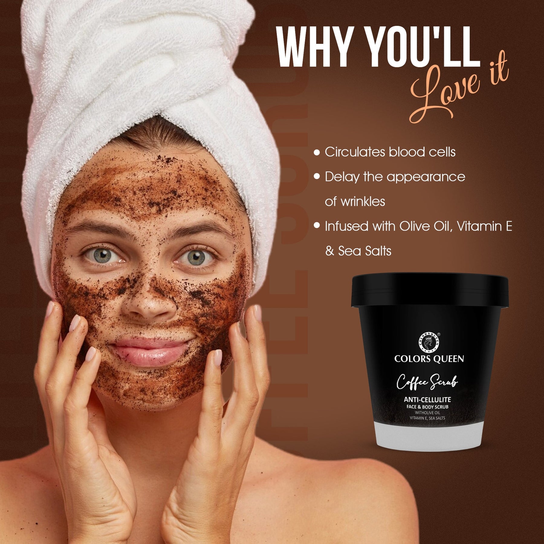 Colors Queen Coffee Scrub