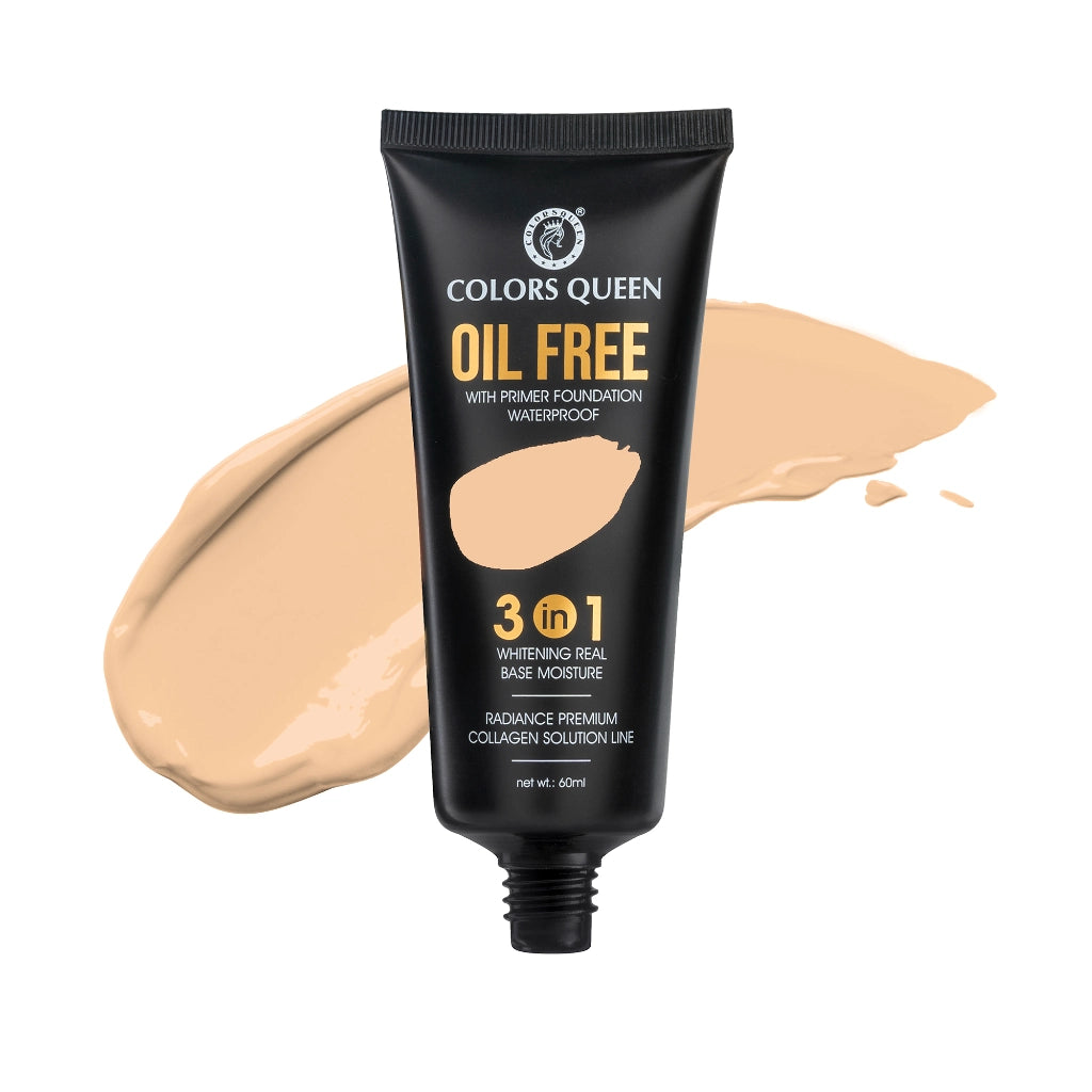 Colors Queen 3-in-1 Oil Free Foundation