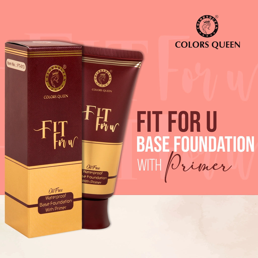 Colors Queen Fit For U Oil Free Liquid Foundation