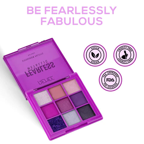 RENEE Fearless Eyeshadow Palette 12gm