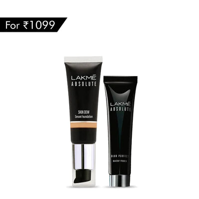 LAKME DAZZLE ALL DAY FOUNDATION + HIGHLIGHTER SET