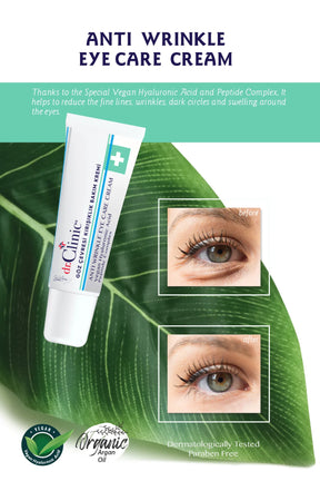 Dr.Clinic Anti Wrinkle Eye Care Cream - 15 ml