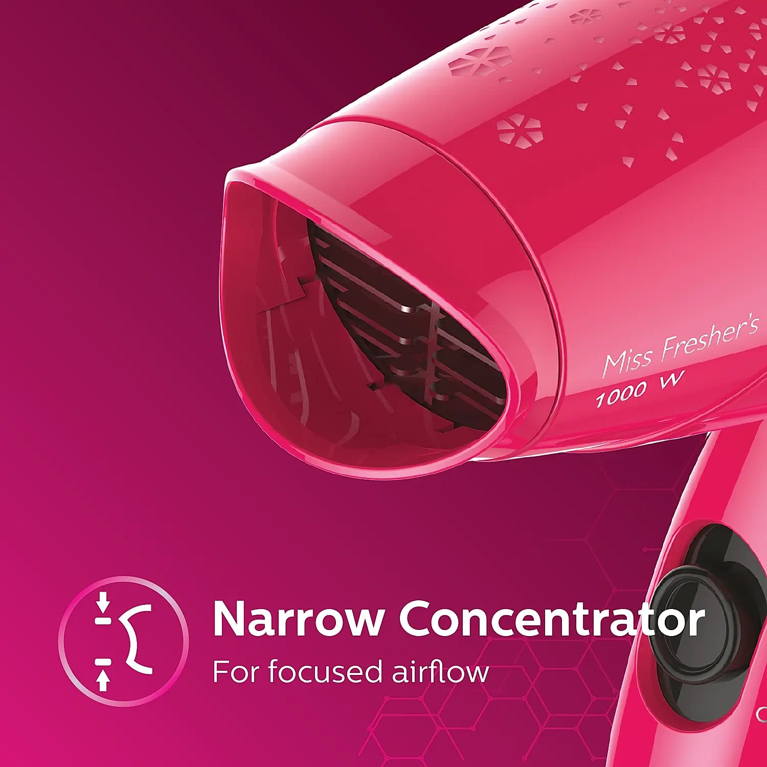 Philips Styling Kit | Hair Straightener and Dryer Combo | Silkprotect Technology | 1000W Hair Dryer| HP8643/46