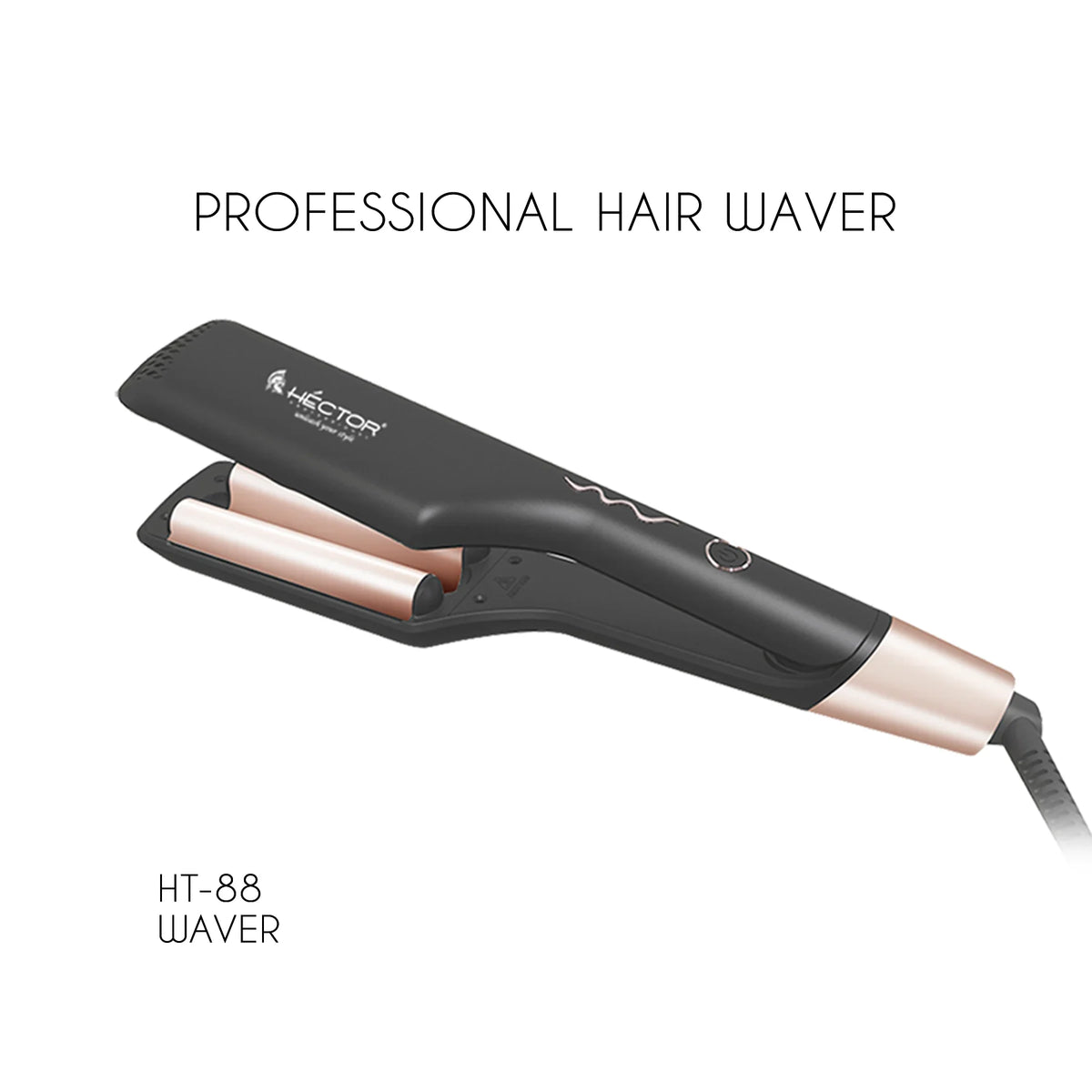 Hector Professional Hair Waver For Women - Gold Collection