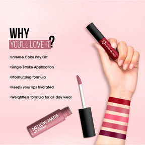 Colors Queen Mellow Matte Lip Cream Lipstick