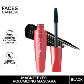 Faces canada Magneteyes Mascara Dense, long, lightweight lashes