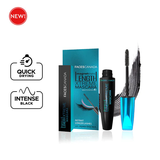 Faces canada Magneteyes Length Xtreme Mascara Long Lash Magic with Natural Ingredients