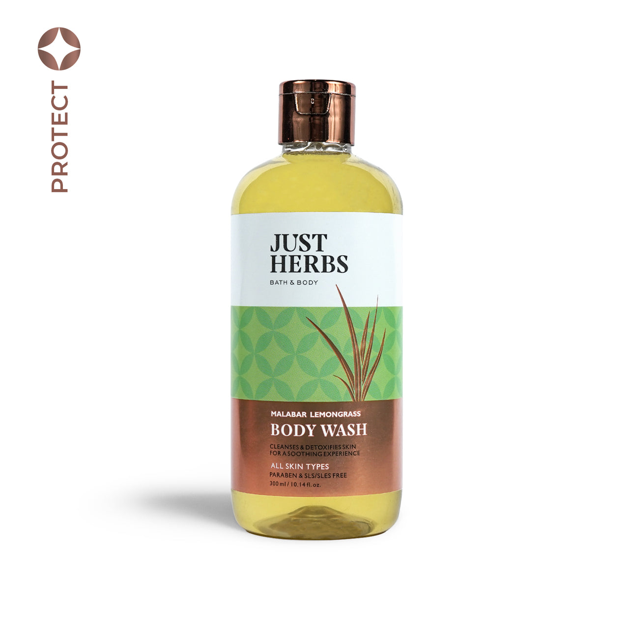 Just Herbs Malabar Lemongrass Body Wash