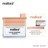 Maliao Colour Changing Waterproof Foundation With Satin Finish