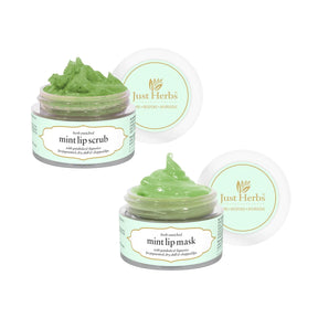 Just Herbs Enriched Lip Scrub & Mask Duo