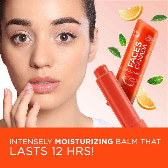 Facescanada Vitamin C Lip Balm Instantly Luscious Lips with SPF & Vitamins