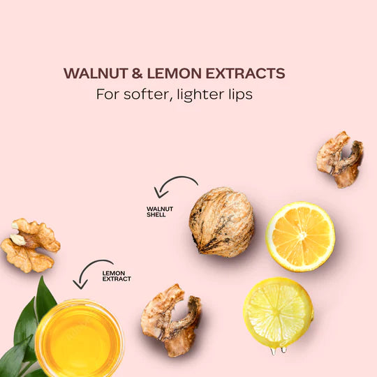 faces canada Lemon & Walnut Lip Scrub For Smooth, Glowing, Healthy Lips