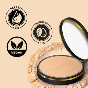 Facescanada Banana Compact Powder All-Day Radiant, Flawless Skin