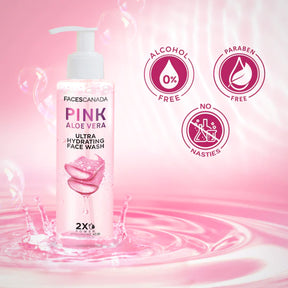 Facescanada Pink Aloe Vera Ultra Hydrating Face Wash The Power of Gentle Cleansing