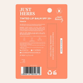 Just Herbs Tinted Lip Balms SPF 20+