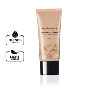 facescanada Peaches N Cream Tinted Moisturizer - Light Extremely light tinted face moisturizer