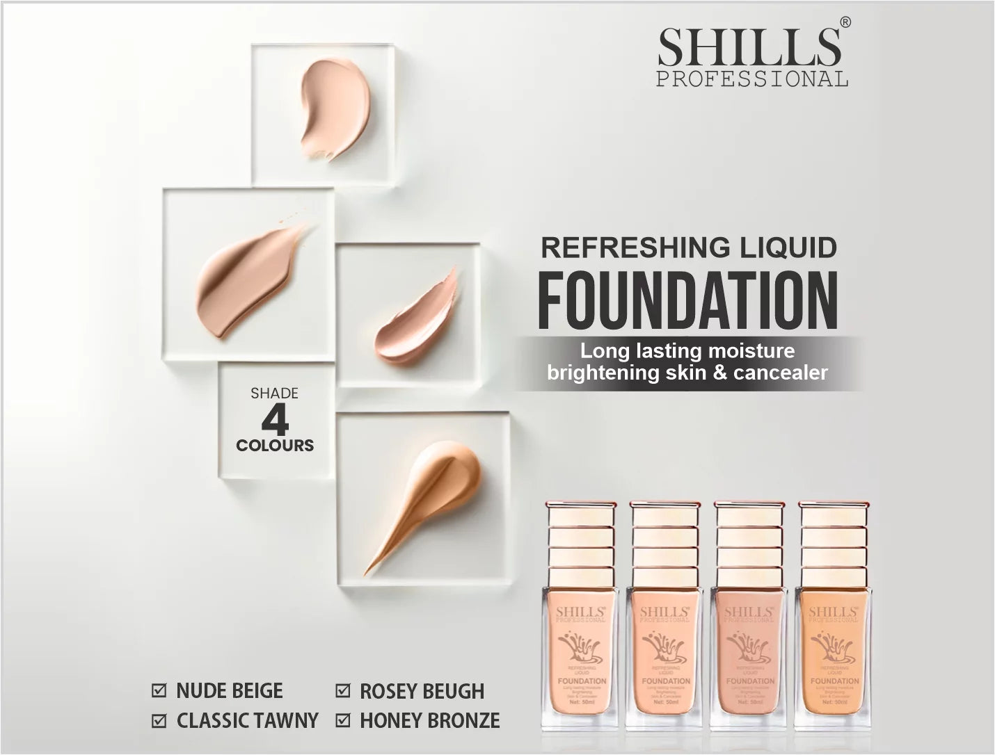 Shills Professional Refreshing Liquid Foundation