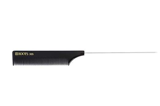 Roots - Professional Tail Comb - Rat Tail Comb 305 - Salon Comb