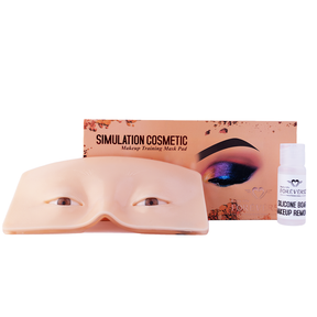Forever 52 Simulation Cosmetics Makeup Training Mask Pad