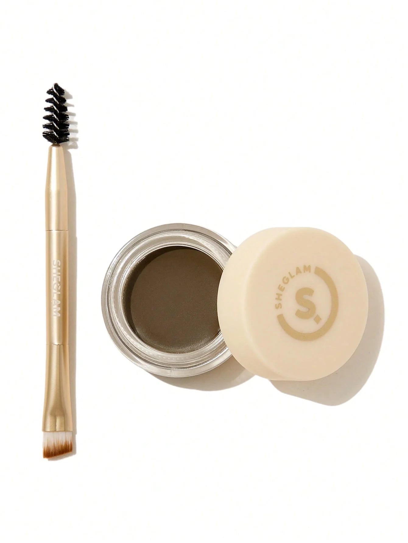 SHEGLAM BOSS BROW WATERPROOF POMADE-SOFT BROWN