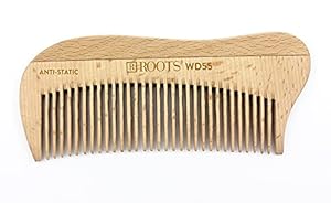 Roots - Wooden Hair Comb - Thin Tooth Comb - Hair Comb
