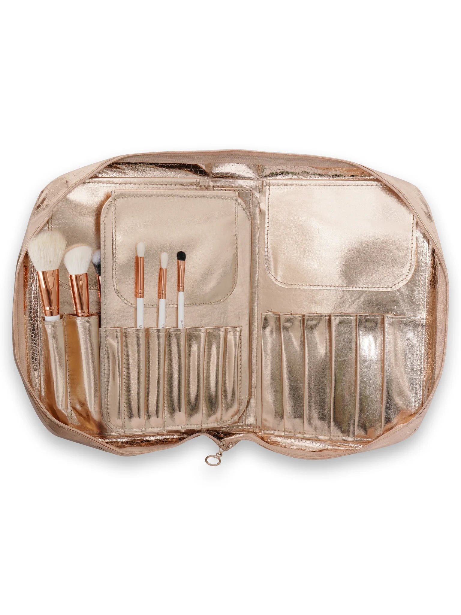 Recode Brush 17-pcs Set with Premium Rose Gold Pouch