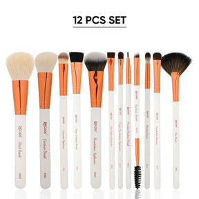 Recode Brush 12-pcs Set with Premium Rose Gold Pouch