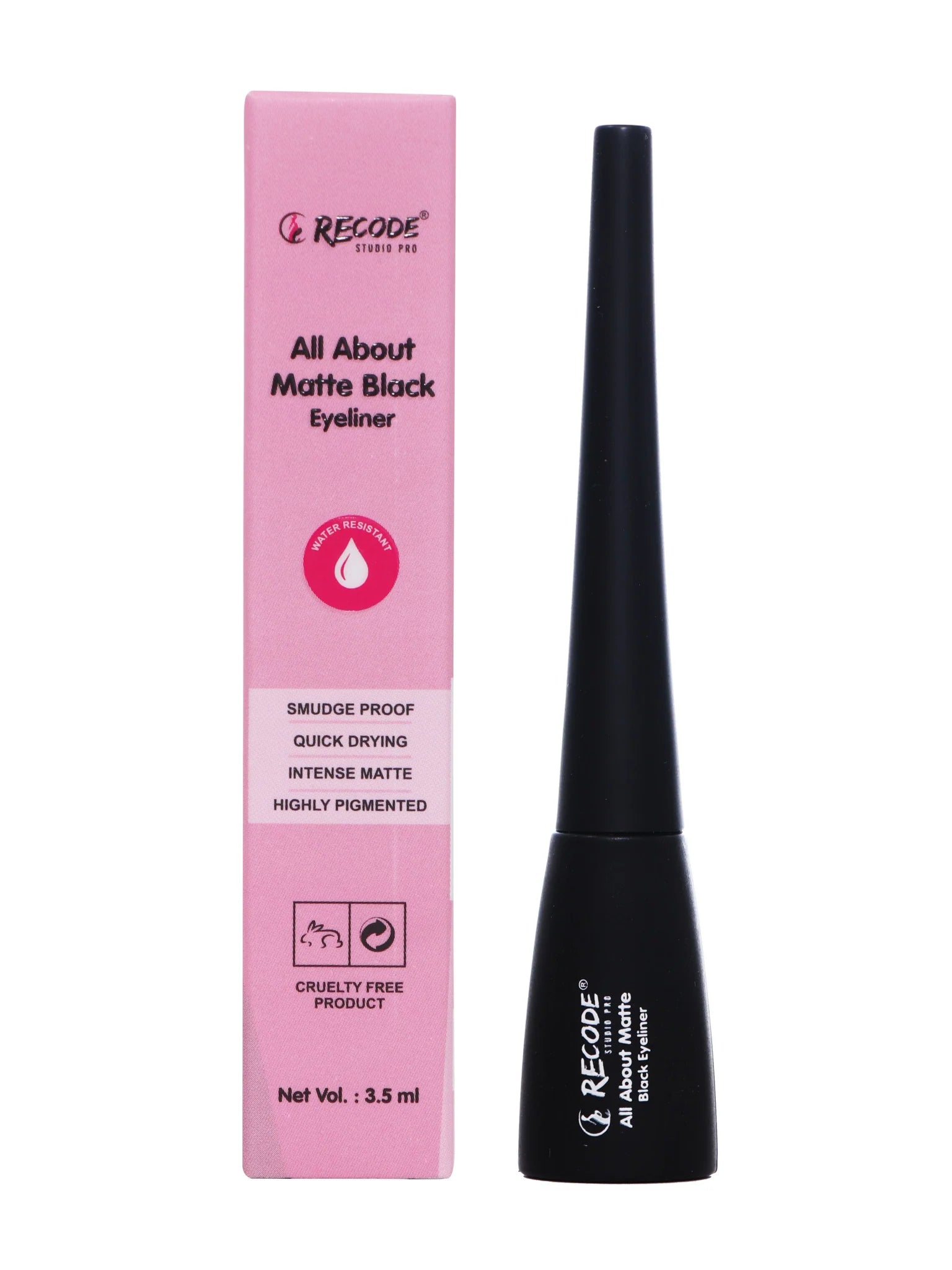 Recode Matte Black Eyeliner 3.5 ML