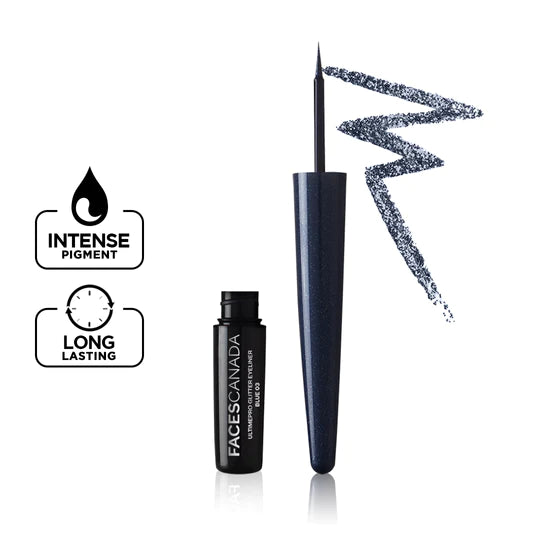 Facescanada Ultime Pro Glitter Eyeliner High Payoff Glitter Eyeliner