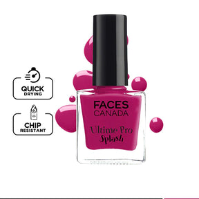 Facescanada Ultime Pro Splash Nail Enamel Chip-defying nail enamels