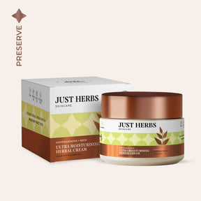 Just Herbs Ultra Moisturising Herbal Cream with Ashwagandha and Neem