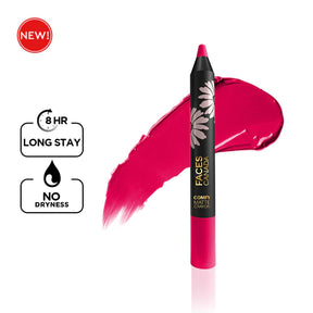 faces canada Comfy Matte Crayon Rich, One-Stroke Long-Stay Colors