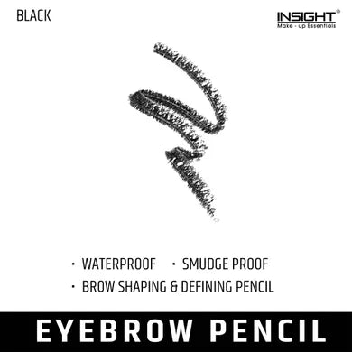 Insight SMUDGE FREE EYEBROW PENCIL-BLACK (0 G)