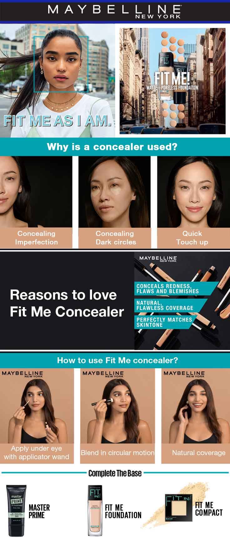 MAYBELIINE FIT ME CONCEALER