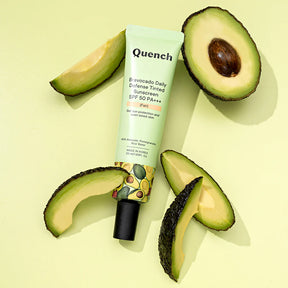 Quench Bravocado Daily Defense Tinted Sunscreen SPF 50 PA+++ - Light