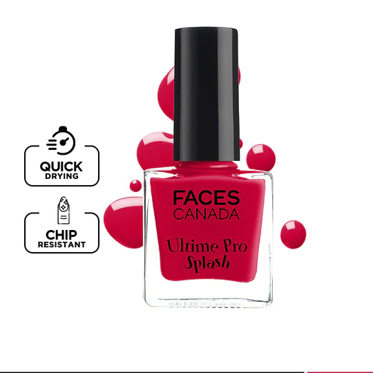 Facescanada Ultime Pro Splash Nail Enamel Chip-defying nail enamels