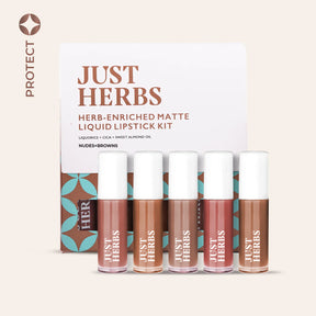 Just Herb Enriched Matte Liquid Lipstick Kit- Set of 5