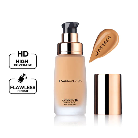 Facescanada Ultime Pro HD Runway Ready Foundation HD Foundation for powerful radiance