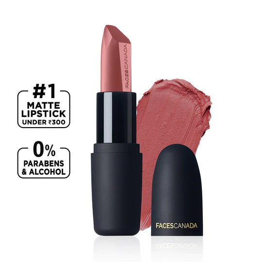 faces canada Weightless Matte Finish Lipstick Hydrated lightweight matte