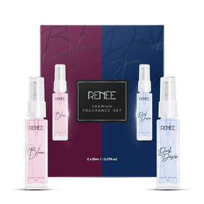 RENEE Eau De Parfum Premium Fragrance Set - Bloom & Dark Desire 8ml Each