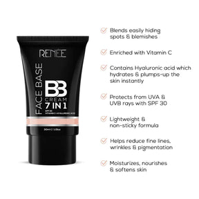 RENEE Face Base 7 In 1 BB Cream With SPF