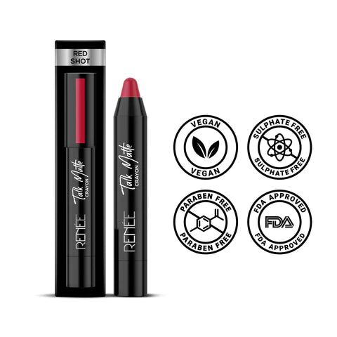 RENEE Talk Matte Crayon Lipstick 4.5gm