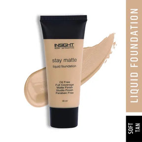 Insight STAY MATTE LIQUID FOUNDATION-SOFT TAN (30 ML)