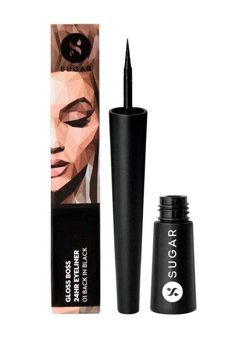 Sugar Gloss Boss 24HR Eyeliner - 01 Back In Black (Black)