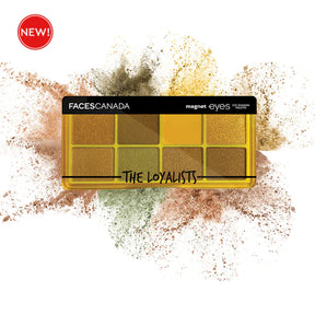 Faces canada Magneteyes Eye Shadow Palette 4 Variants of 32 Richly Pigmented Shades