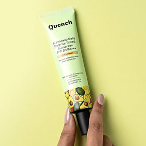 Quench Bravocado Daily Defense Tinted Sunscreen SPF 50 PA+++ - Light