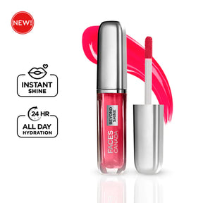 faces canada Beyond Shine Lip Gloss Non-Sticky, Luxurious, Glossy Lips